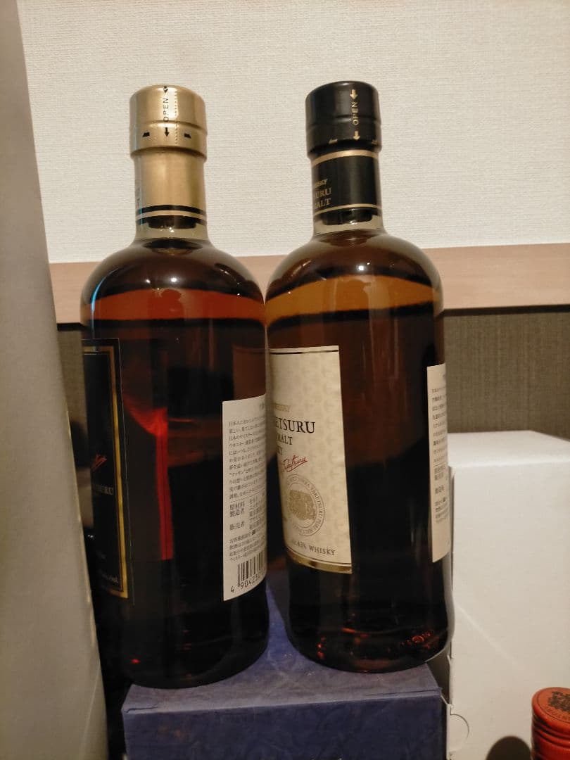 新旧2本 竹鶴ピュアモルト NIKKA 700ml 43%