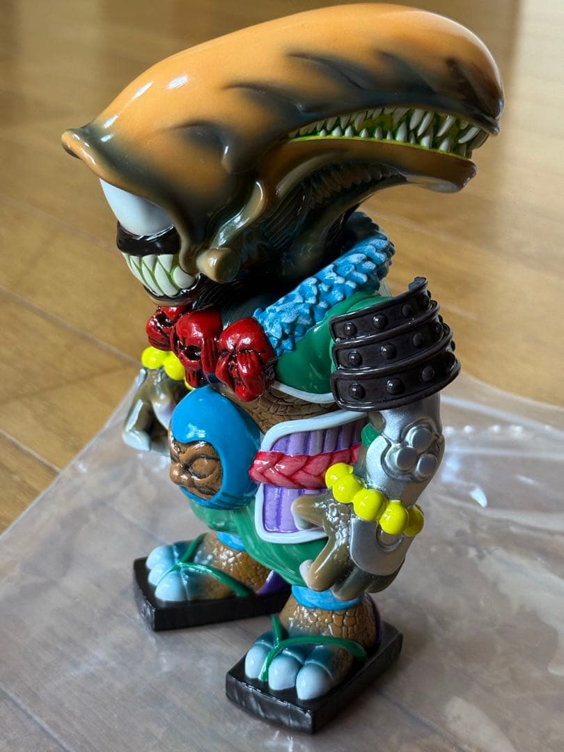 貴重 kaiju ONE 壺工房 ソフビ 検 エイリアン プレデター フィギュア