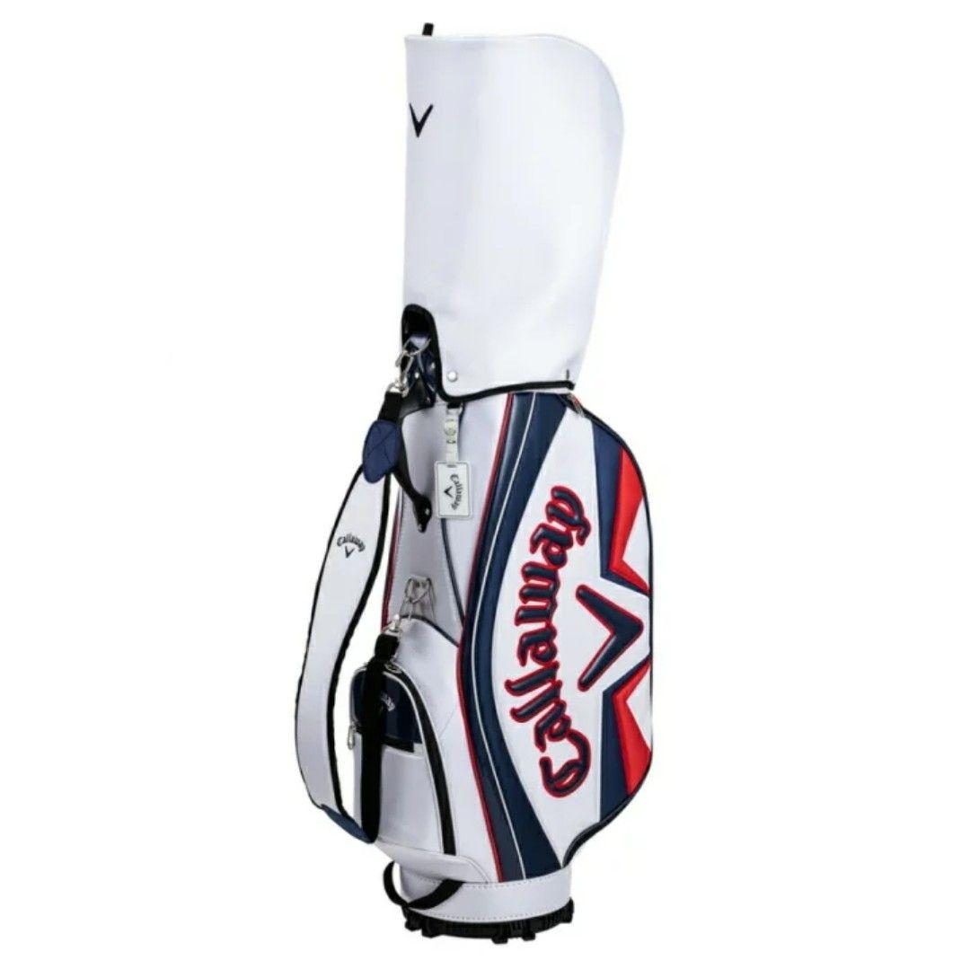 Callaway ゴルフバッグ ホワイト×ネイビー