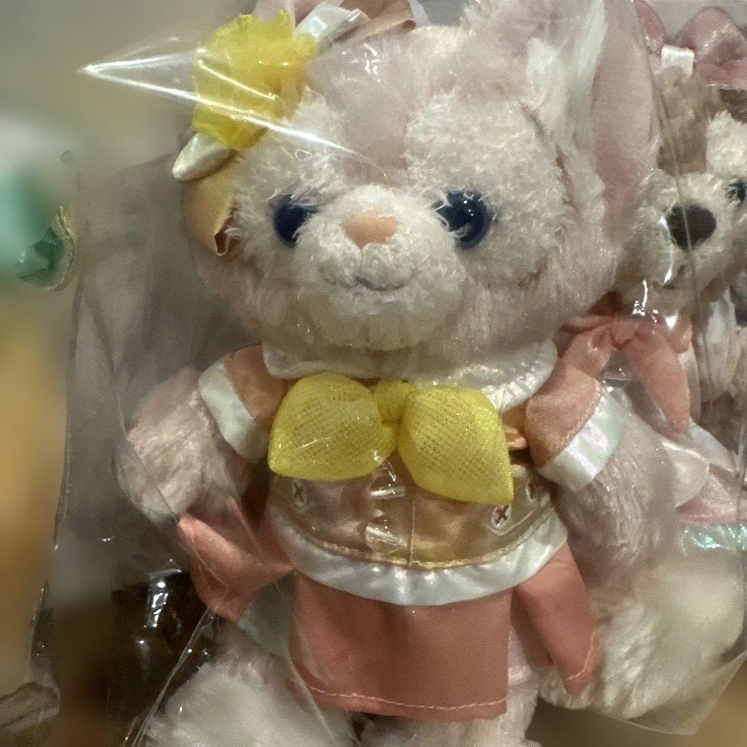 ダッフィー&フレンズ20周年　カラフルハピネス　ポージープラッシー　7人セット