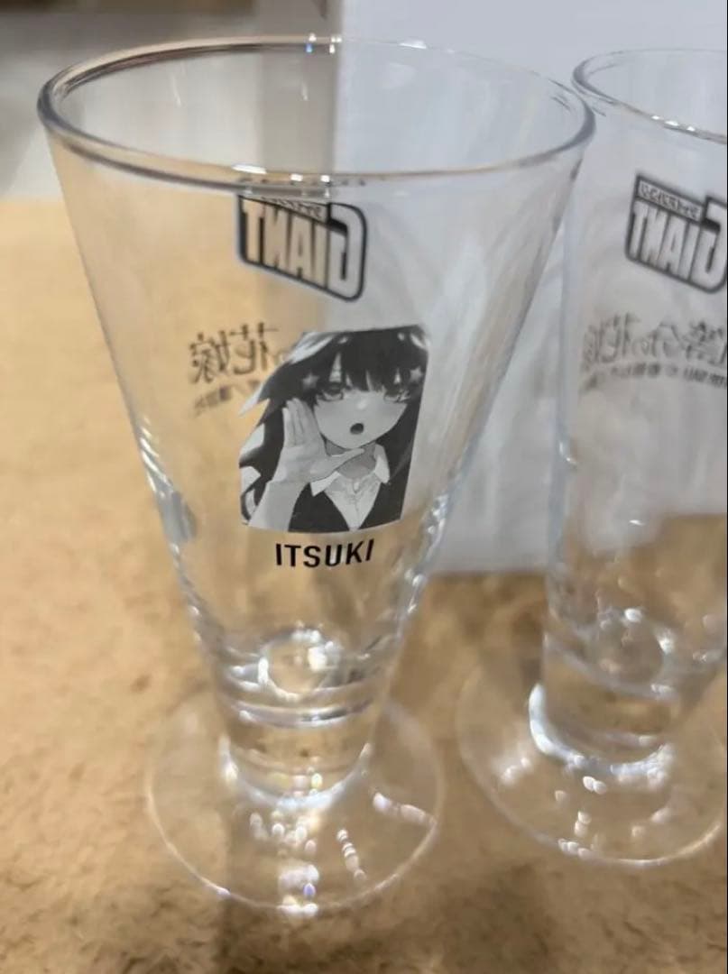 五等分の花嫁グラス5点セット　ジャイアントコーンキャンペーン　新品