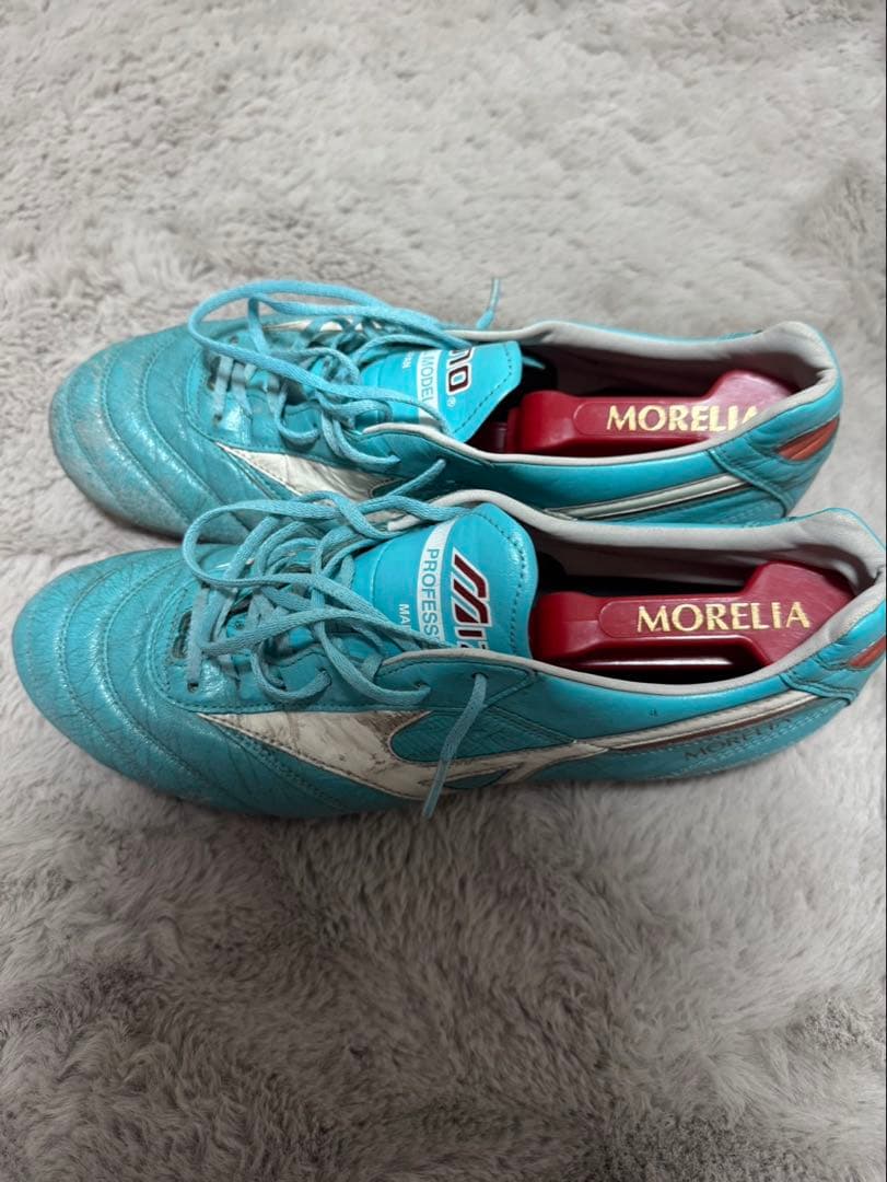 MORELIA サッカーシューズ 水色