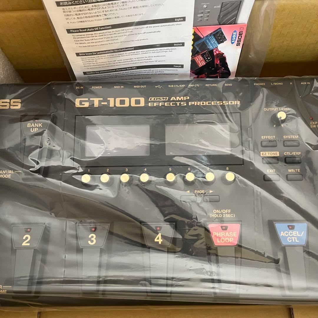 BOSS GT-100 エフェクター【未使用】