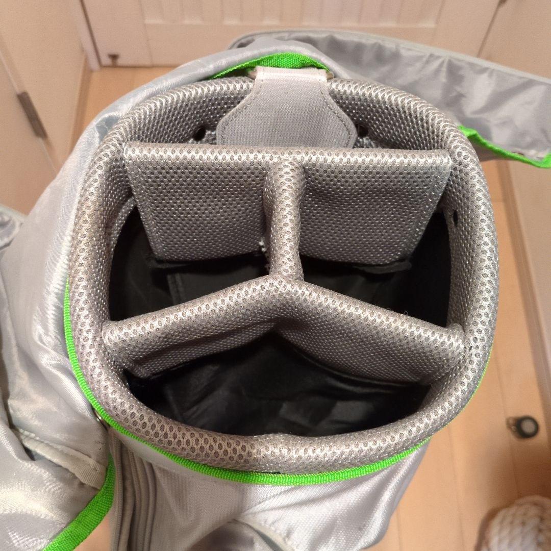 TaylorMade キャディバッグ シルバー/グリーン/レディース