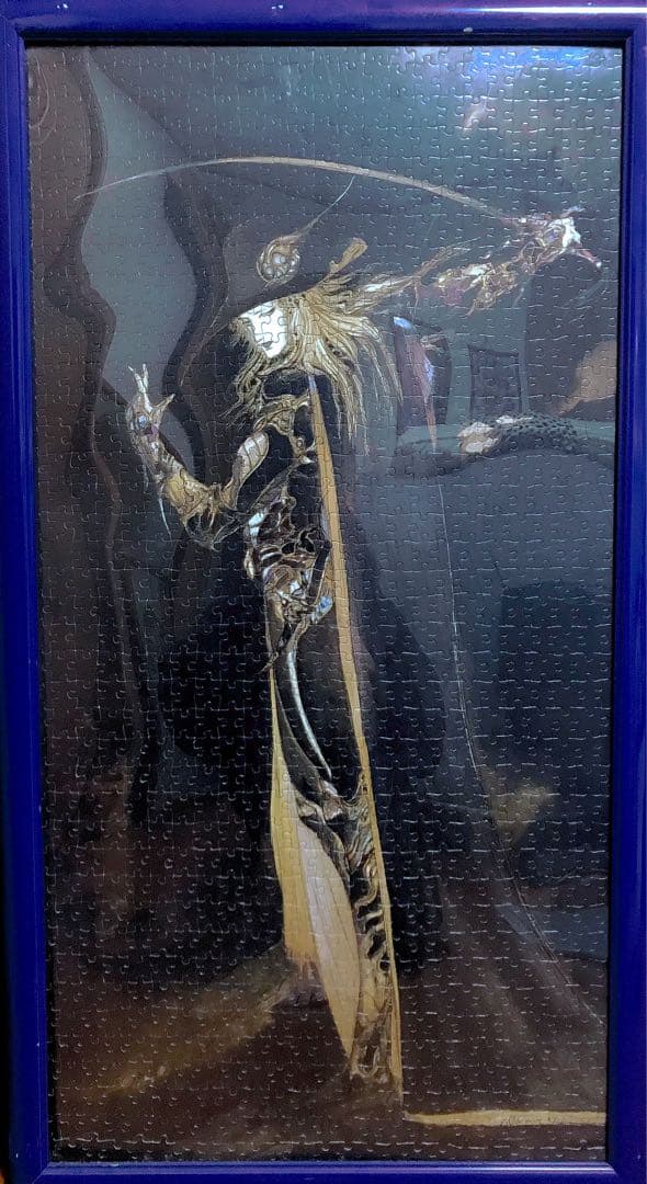 天野喜孝 1 of 9 黒衣の剣士 ジクソーパズル 完成品 1000ピース