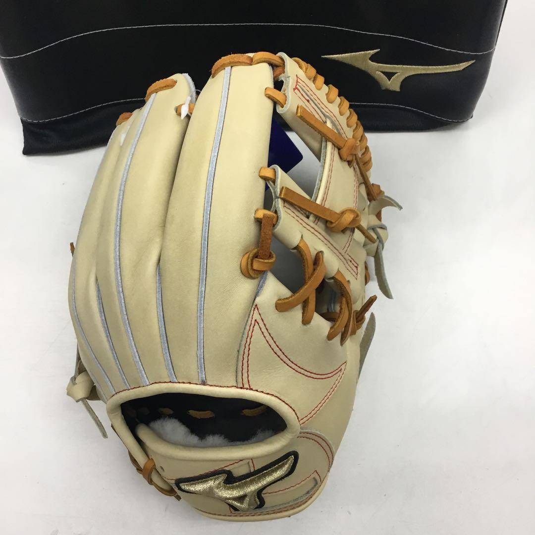 ミズノ 硬式野球グローブ 限定モデルキャメル新品未使用