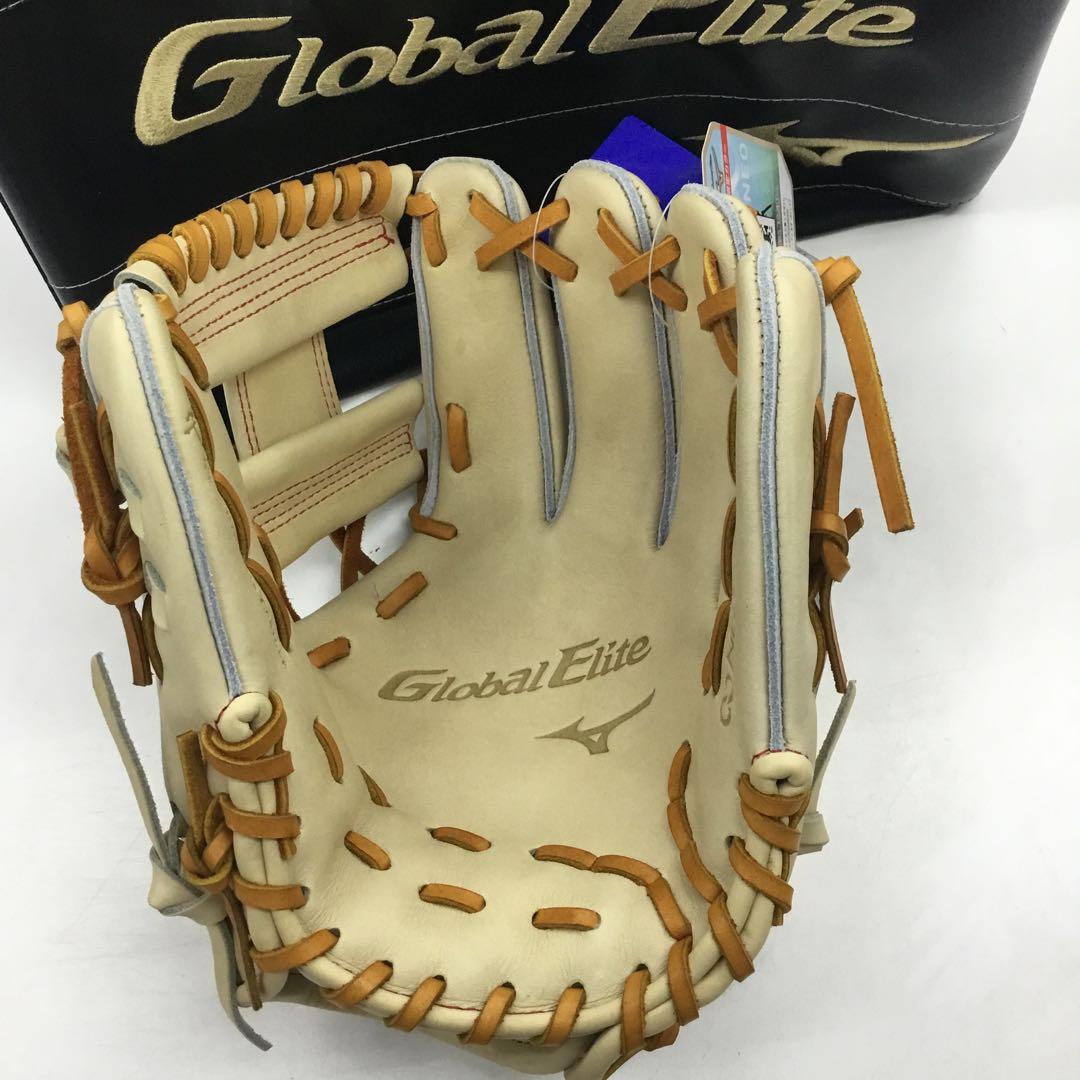 ミズノ 硬式野球グローブ 限定モデルキャメル新品未使用