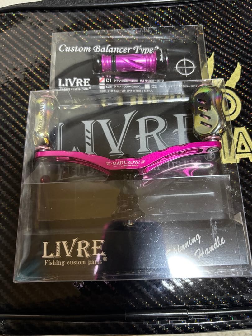 LIVRE MAD CROW スクイッドマニア カスタム ダイワ用 新品未使用
