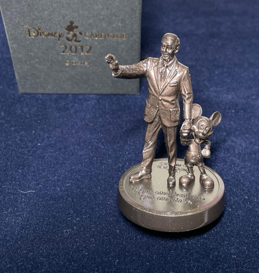 新品未使用ディズニーカードクラブペーパーウエイト2012ウォルト生誕記念
