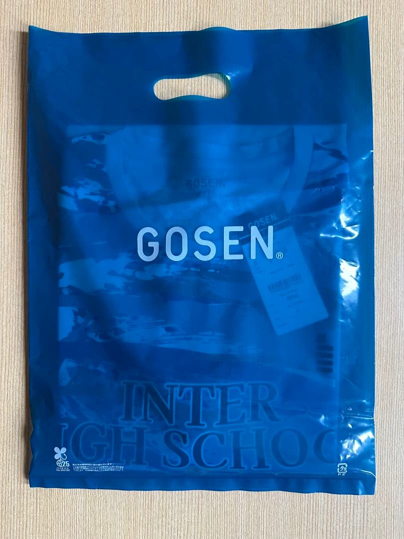 GOSEN インターハイ記念Tシャツ 2025 ライトグレー サイズ(O)