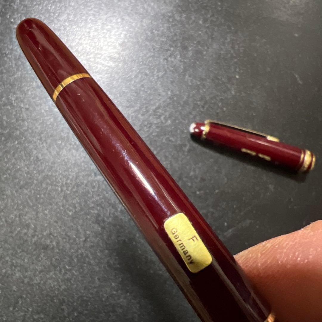 モンブラン ワインレッド 万年筆　14k 585
