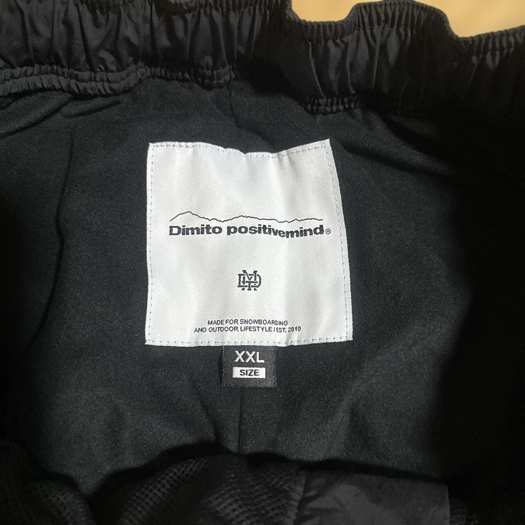 Dimito cargo pants BLACK XXL スノー ウェア