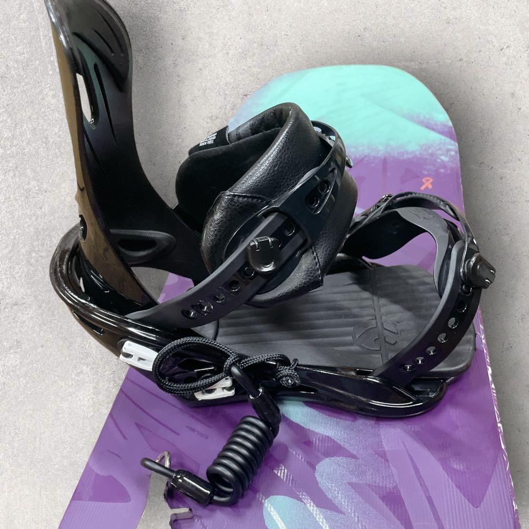 K2 TIMELITE 146㎝+ FLUX GU XS スノーボード2点セット