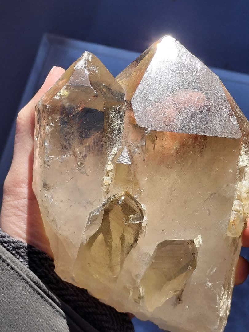 【激レア】ガネーシュヒマール産シトリン原石　1.2kg