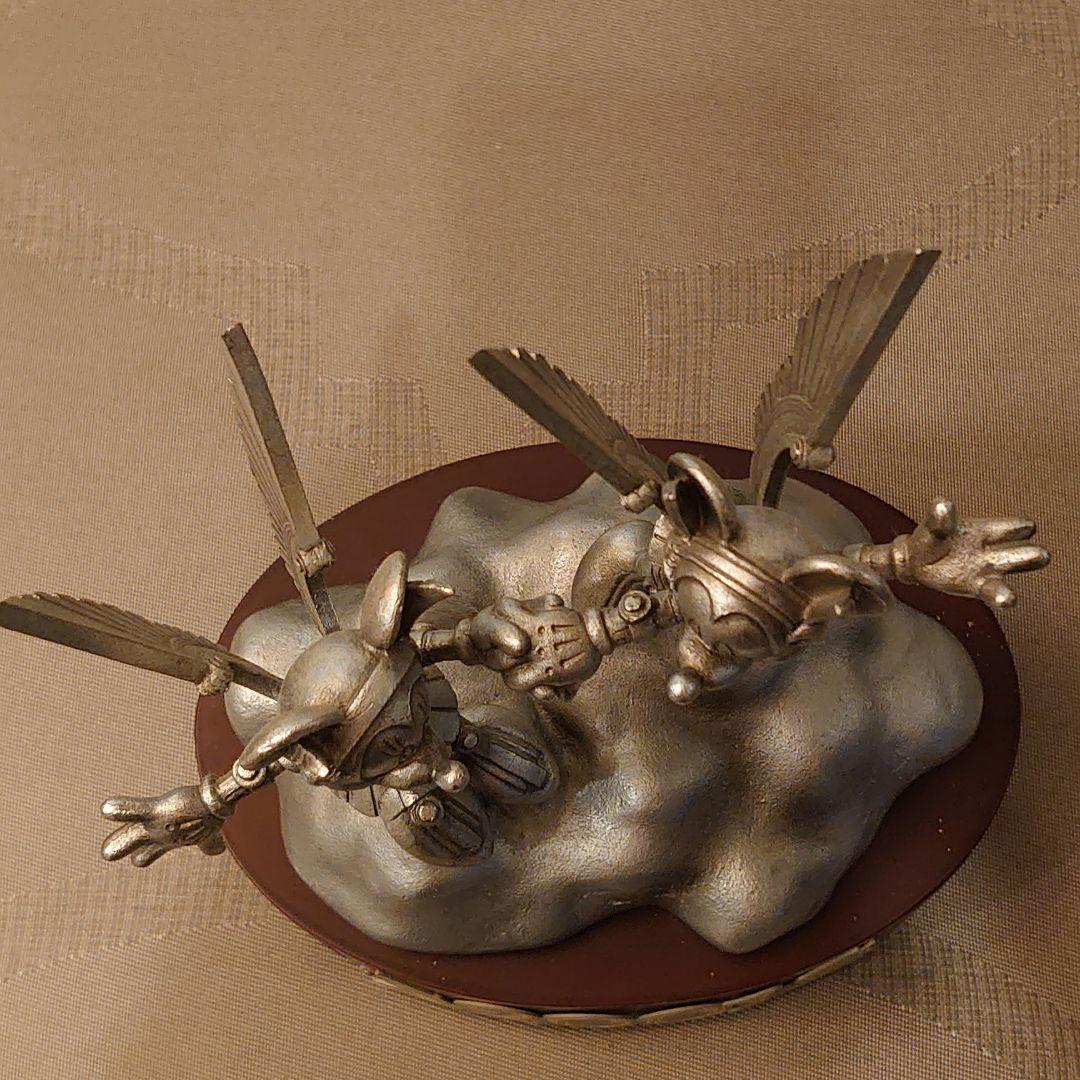 レア　ディズニー　ミレニアム　2001　ミッキー&ミニー　フィギュアリン　限定品