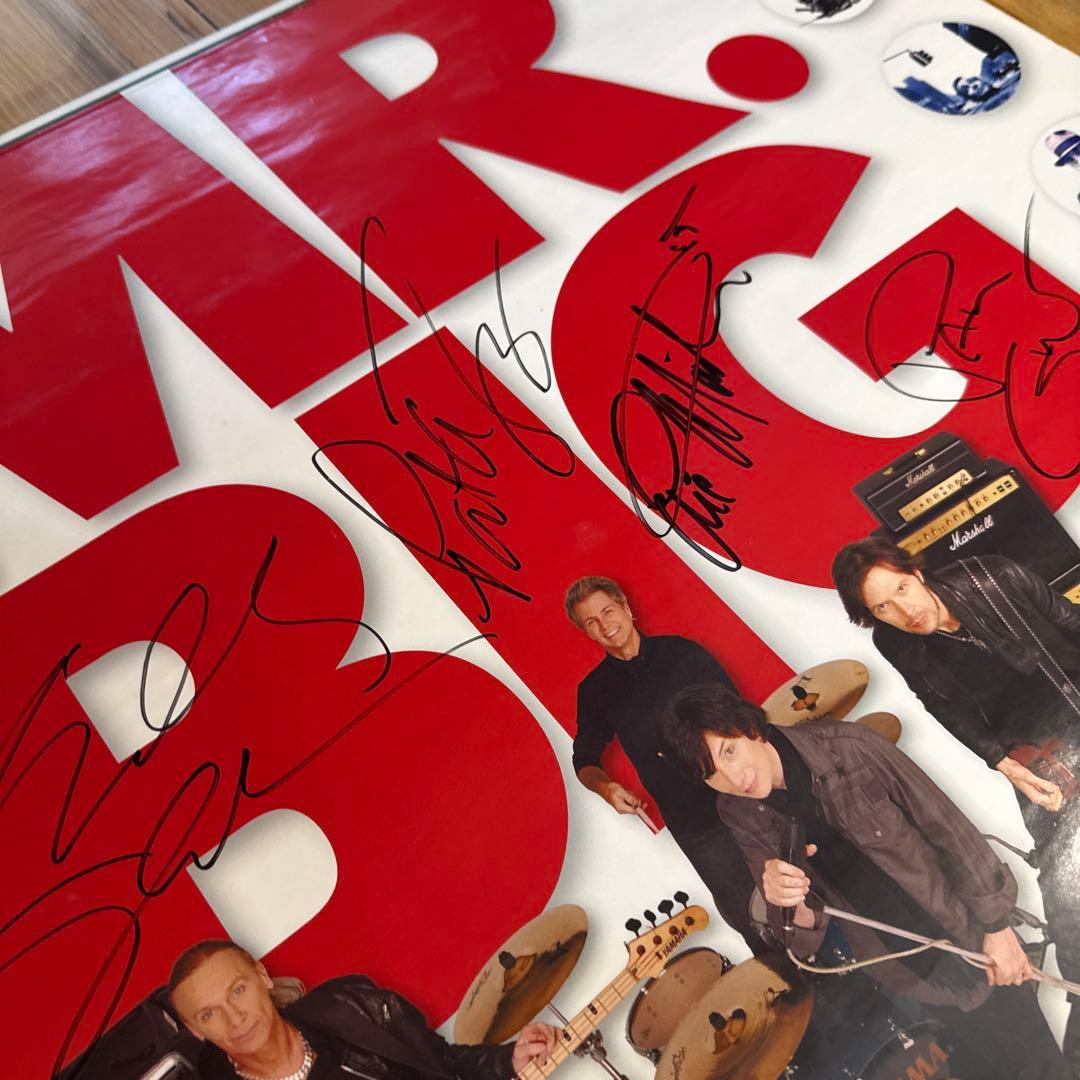 MR. BIG サイン入りポスター 2020年横浜アリーナ