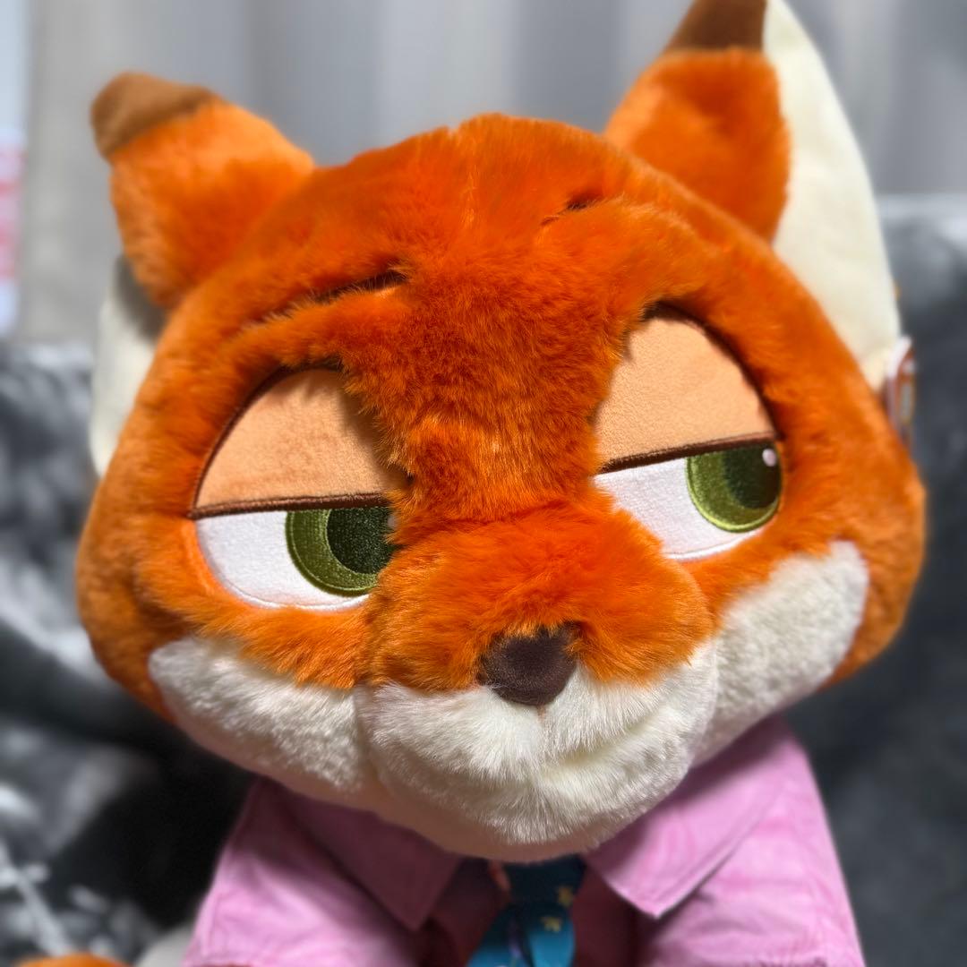 コストコ ディズニー ズートピア2 ニック・ワイルド ぬいぐるみ ブランケット