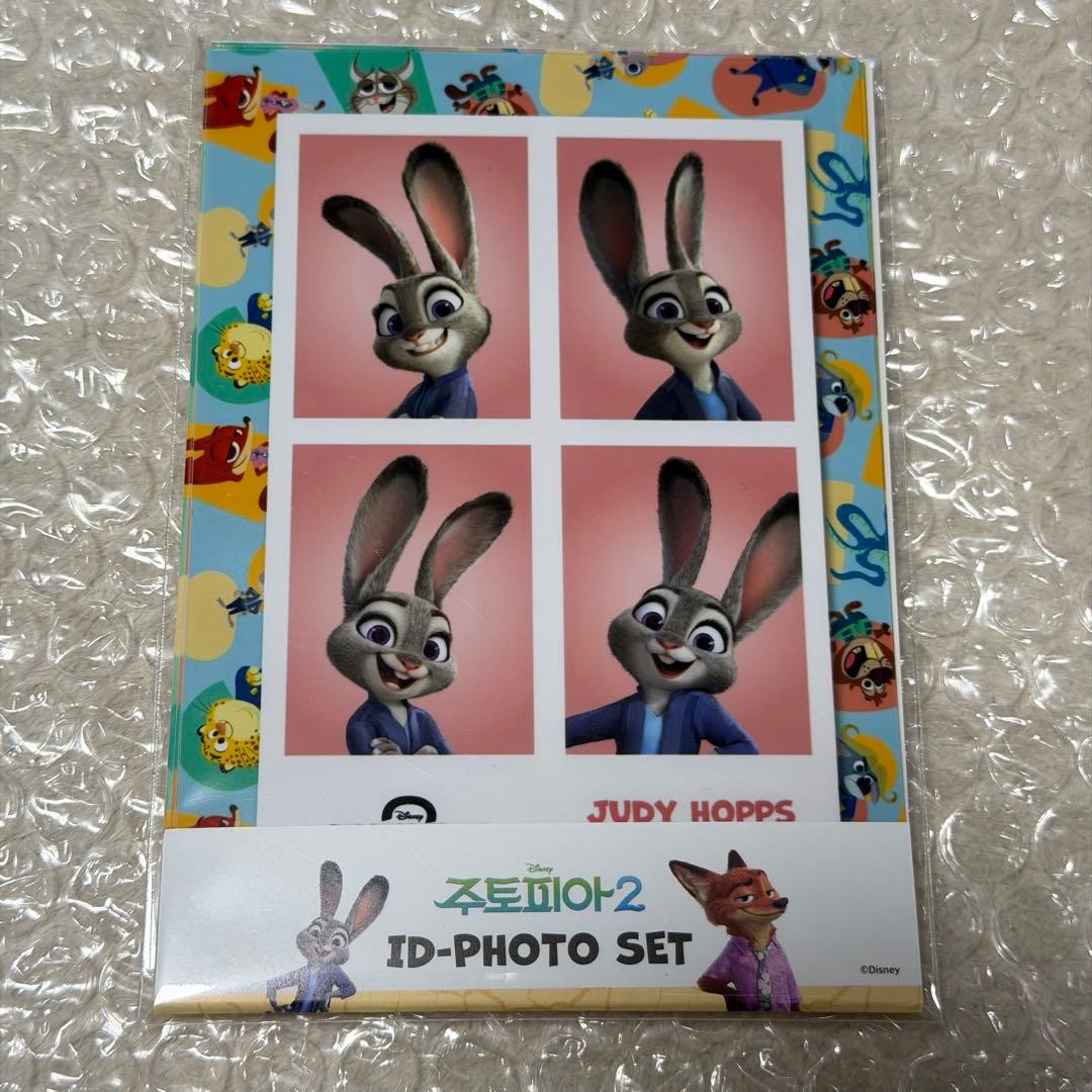 韓国限定 ズートピア2 ステッカー ニック ジュディ 5点セット