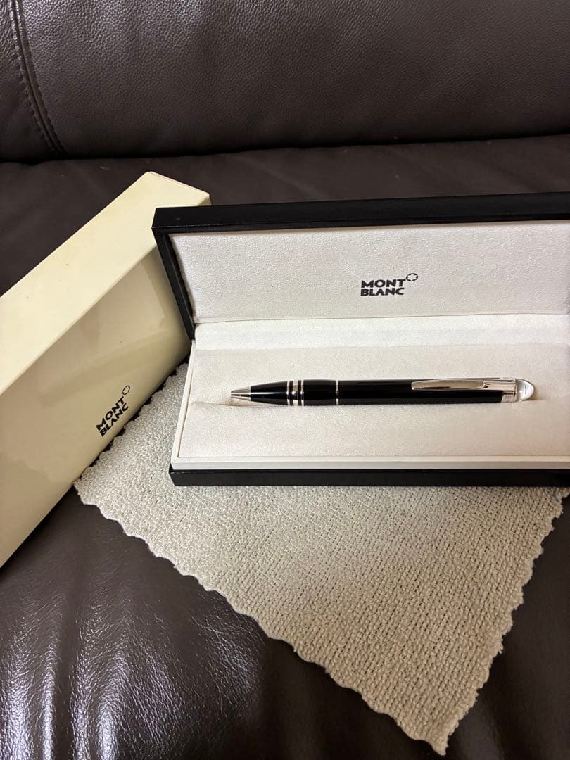 ◾️モンブラン◾️スターウォーカーボールペン◾️ミッドナイトブラック◾️筆記良好◾️化粧箱