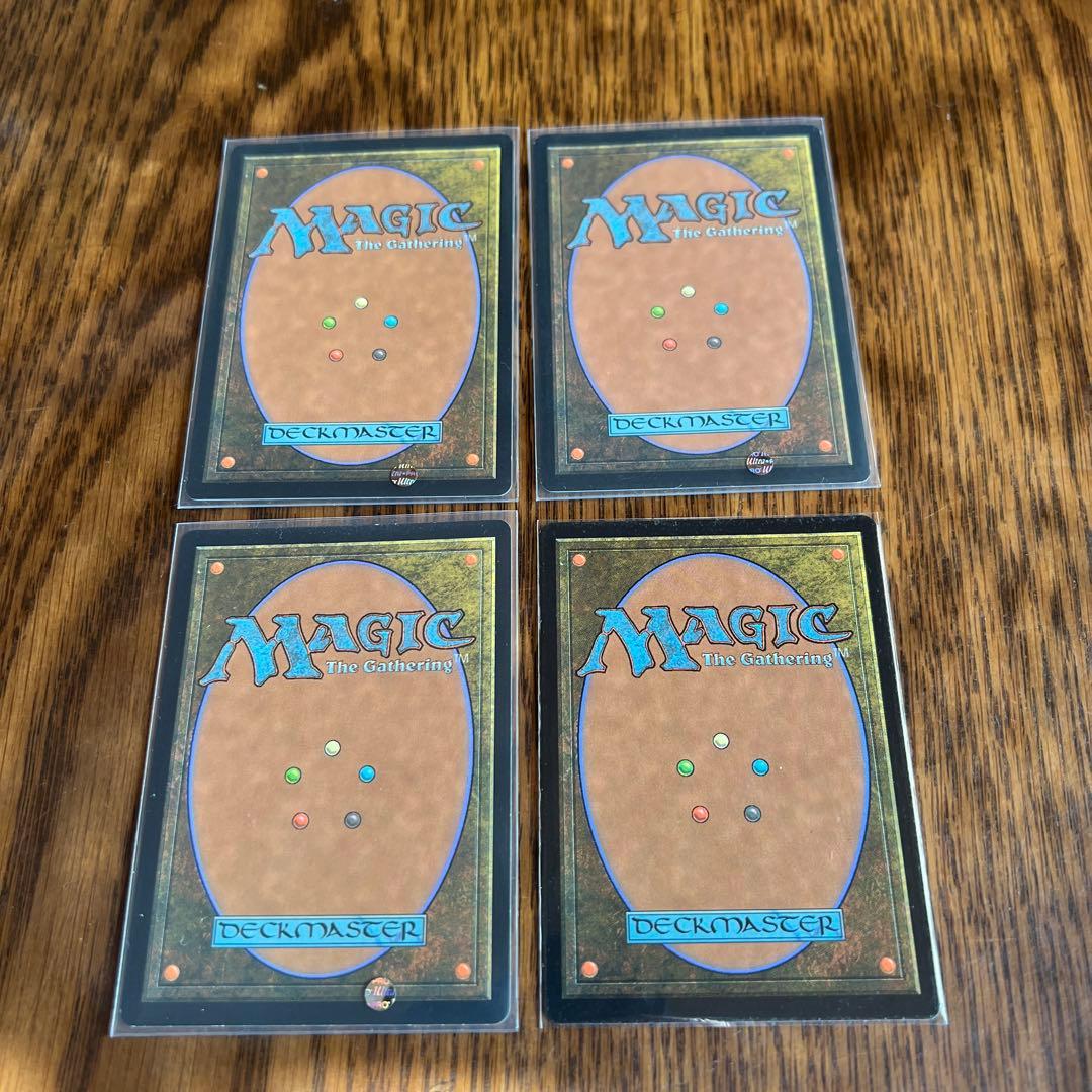 溢れかえる岸辺 4枚セット 日本語