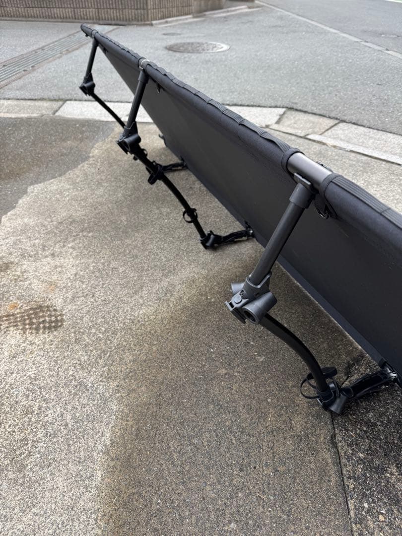 WAQ 2WAYフォールディングコット　ブラック　600D①