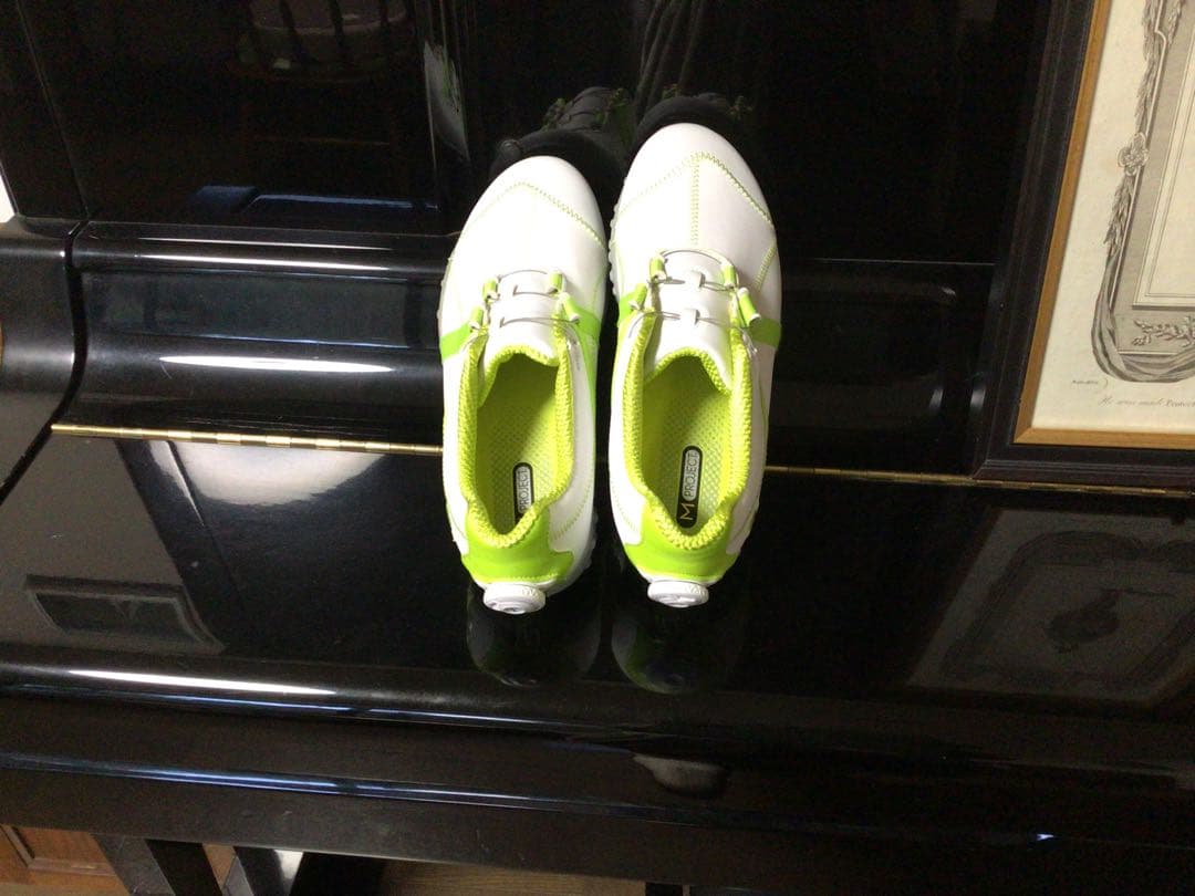 FootJoy ゴルフシューズ 女性用 M ホワイト/ライム