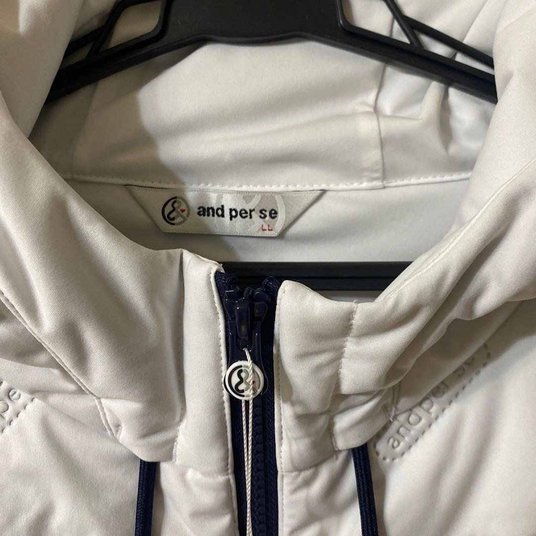 and per se AIRJUSTER フード付きジャケット