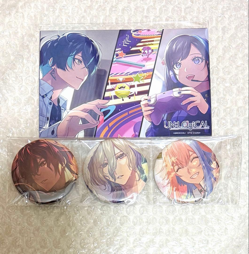 UN:LOGICAL HMV特典 缶バッジ ブロマイド アンロジカル②