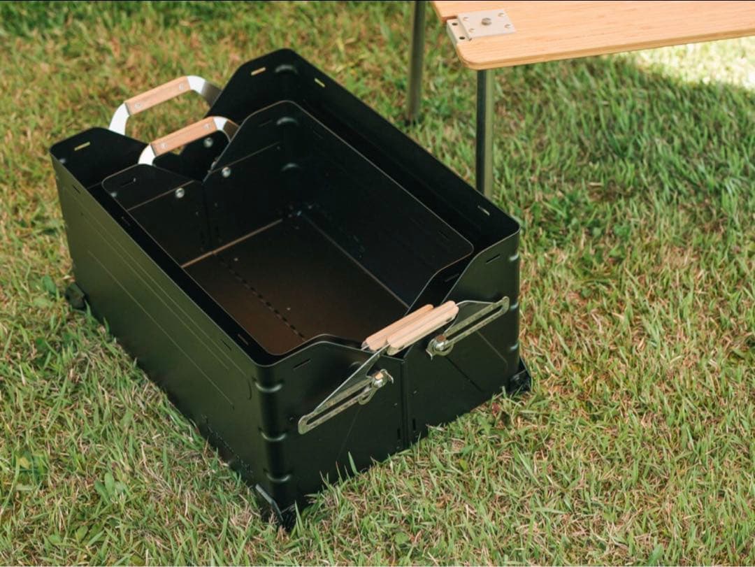 【新品未使用】スノーピーク 雪峰祭 25&50セットシェルフコンテナ ブラック