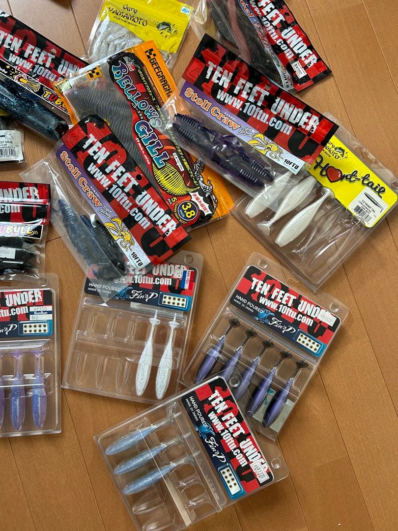 バス釣り引退 10ftu テンフィートアンダー ゲーリー多数