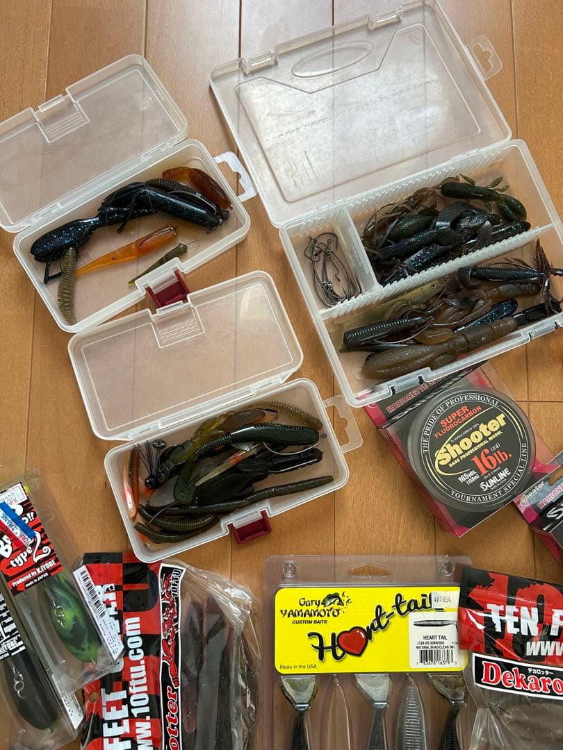 バス釣り引退 10ftu テンフィートアンダー ゲーリー多数