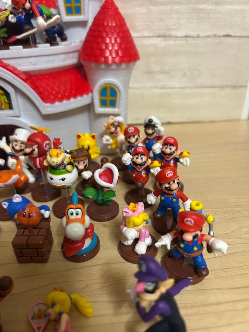 スーパーマリオ　プレイセットピーチ城　チョコエッグ　フィギュア　まとめ　セット
