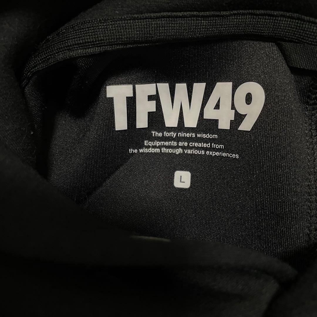 TFW49 プルオーバー　パーカー　ブラック　L ゴルフ　スウェット