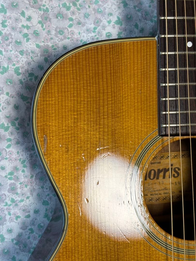 初心者、学生、女性の方に最適❗️Morris モーリス　FD-13アコギ 調整済‼️