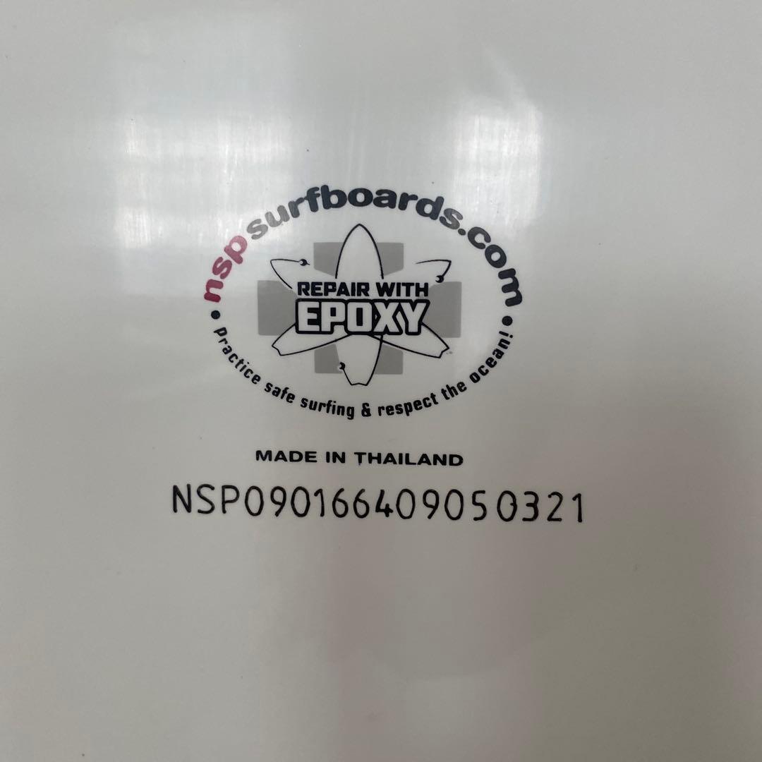 NSP ファンボード ピンクハイビスカス柄 64インチ