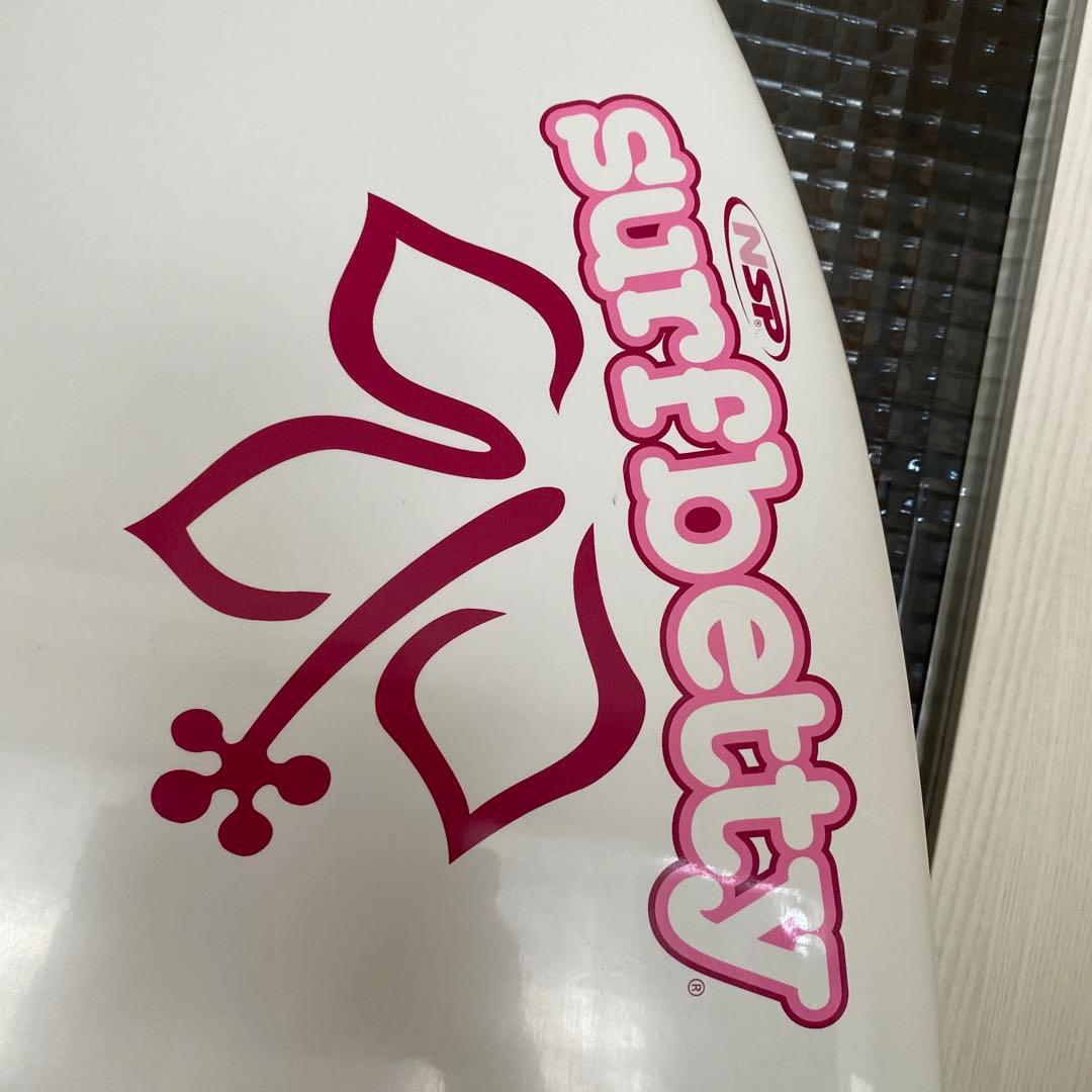 NSP ファンボード ピンクハイビスカス柄 64インチ