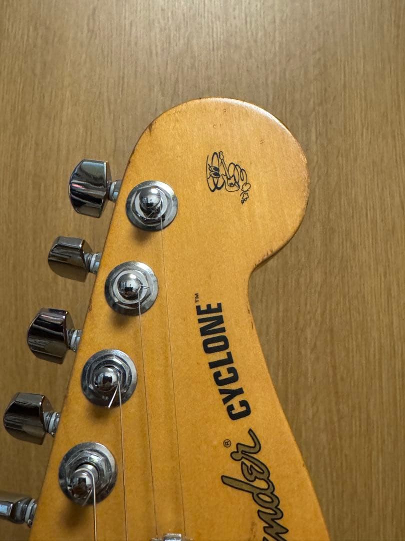 ギター Fender USA US Cyclone 2001 Olympic White