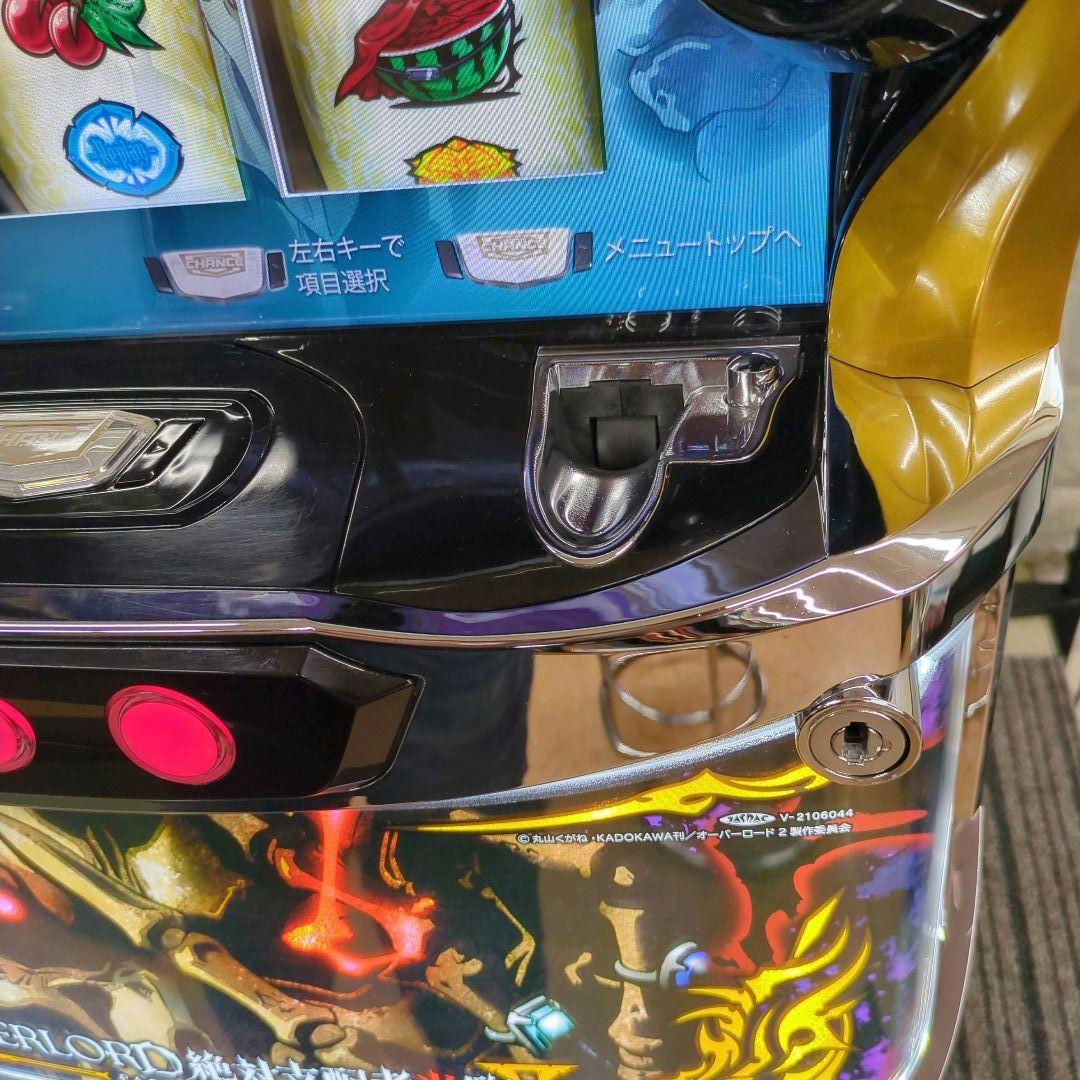 パチスロ実機　OVERLORD絶対支配者光臨　不要機付　送料無料