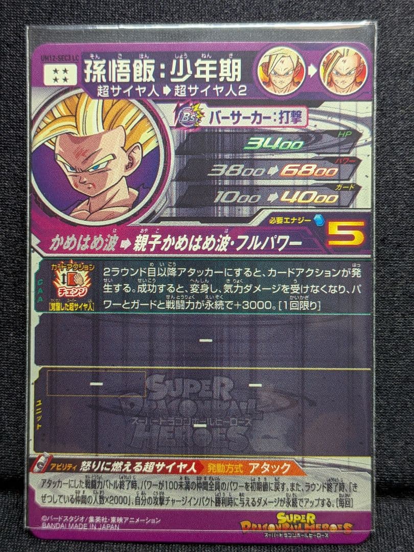 ドラゴンボールヒーローズ　BM11-SEC3 LC 孫悟空　他LC全9枚セット