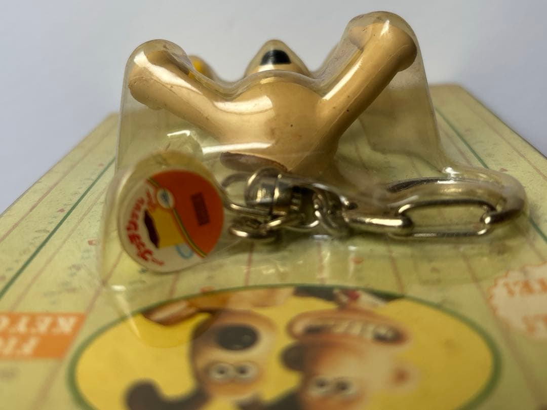 非売品 ウォレス&グルミット プッチンプリン フィギュア キーホルダー 入手困難