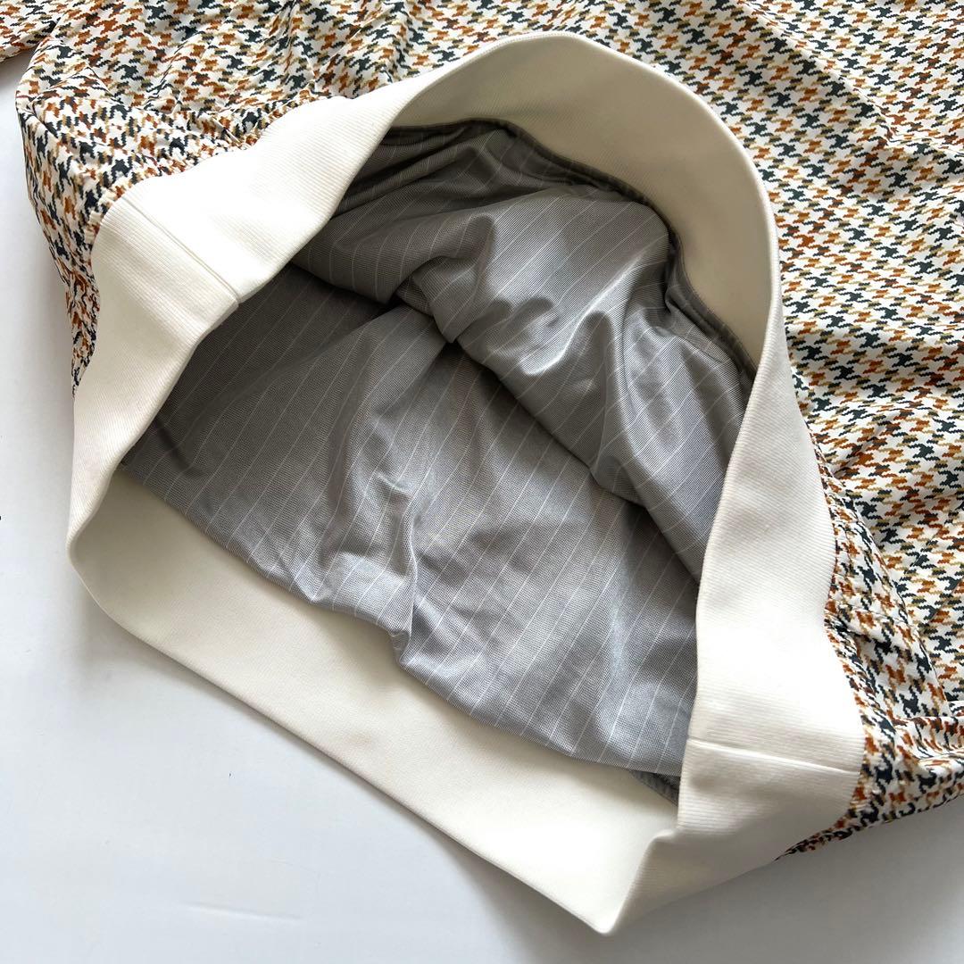 パーリーゲイツ　マスターバニー　千鳥格子柄　スニード　メンズ　ナイロン　XL 6