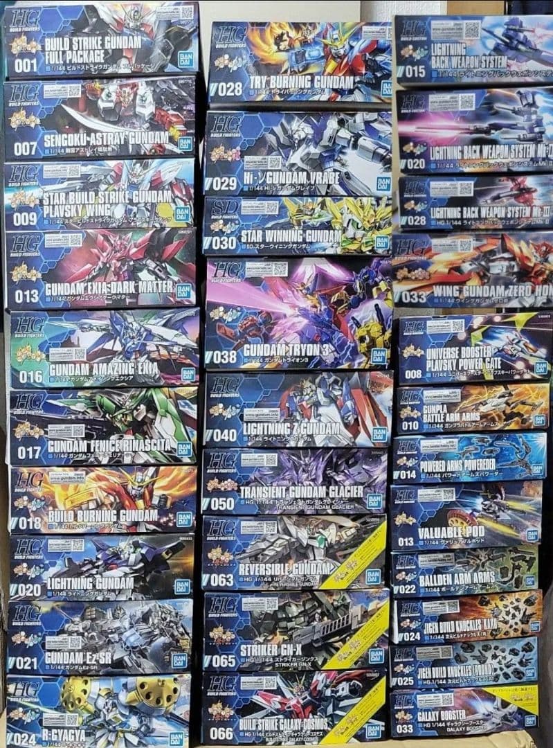 新品未組立HGBF1/144シリーズ42点セット プラモデル バンダイ ガンプラ