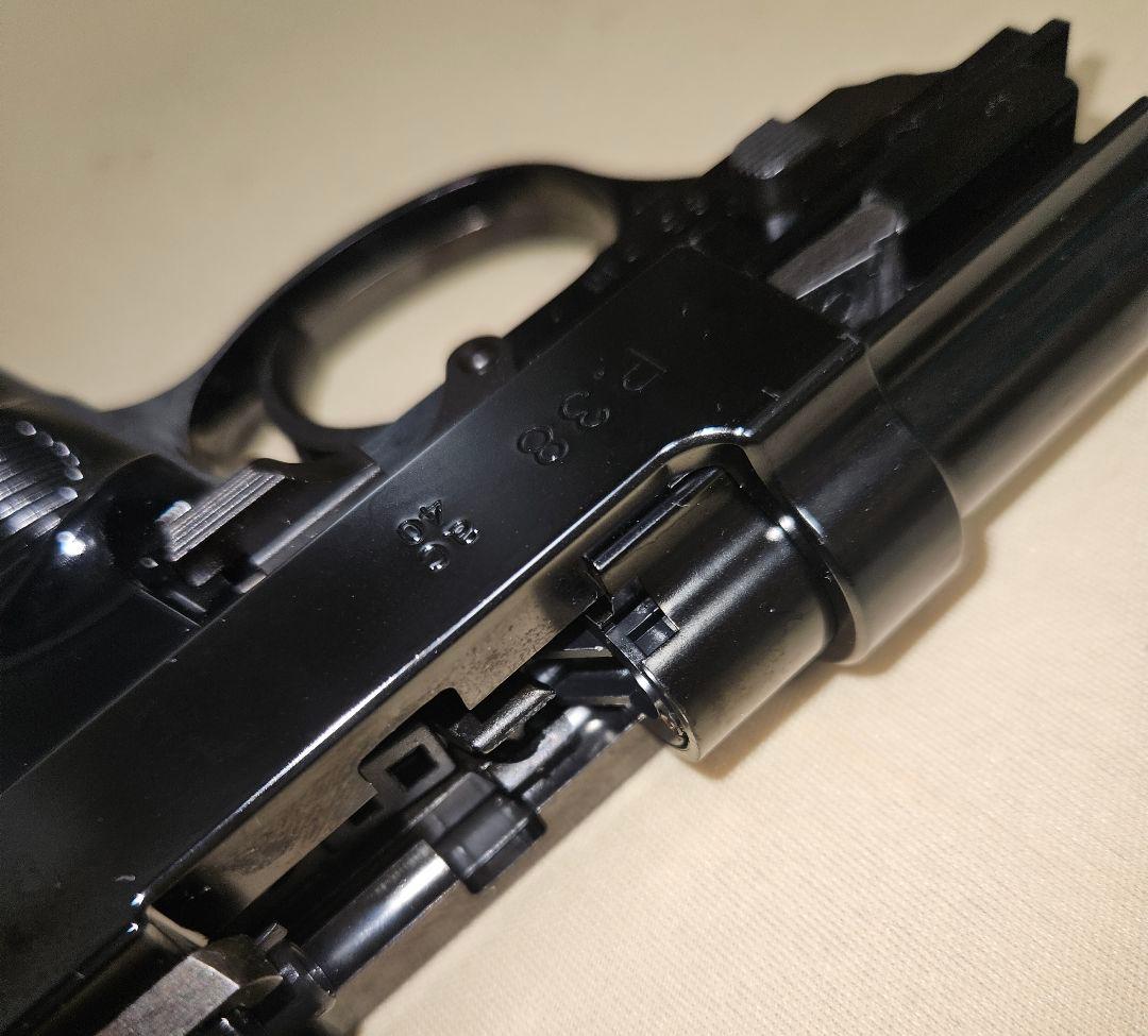 マルゼン P38 ガスガン ブラックメタル仕様