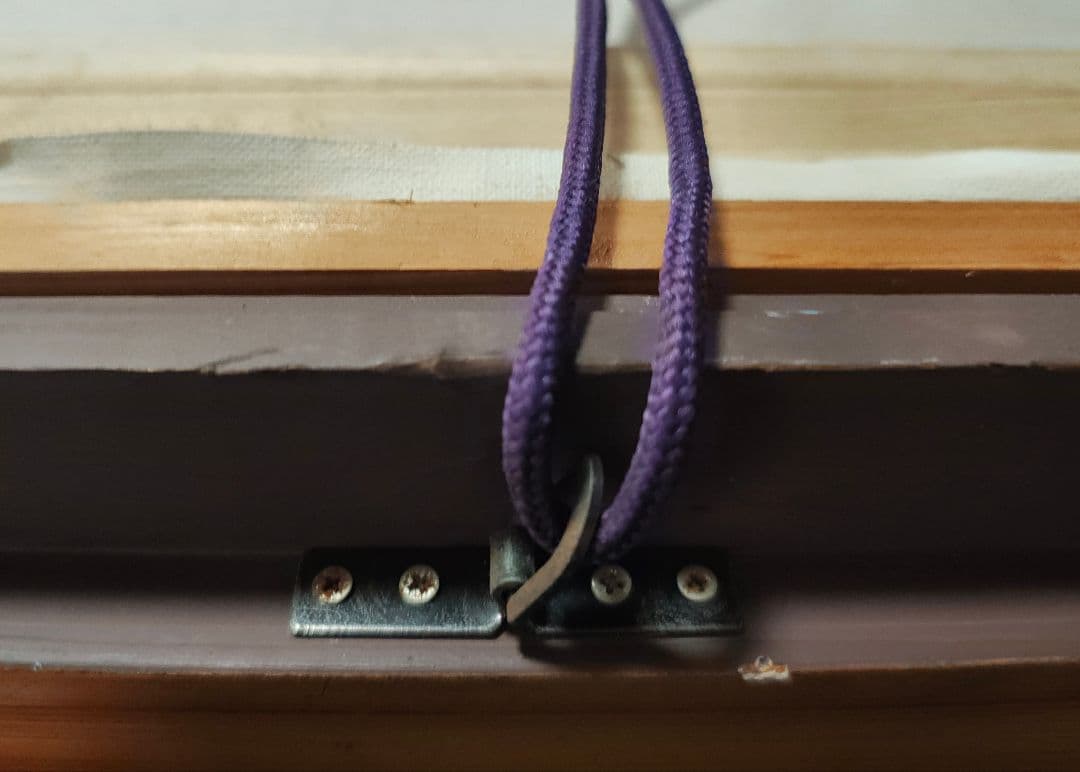 【送料込】F50号 額縁（鑑賞用額縁)＆油彩画セット ※裏板なし