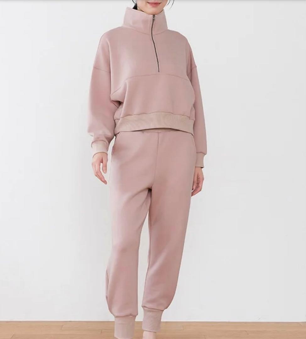 【SUKALA】ダブルエアーセットアップ スモークピンクLAVA