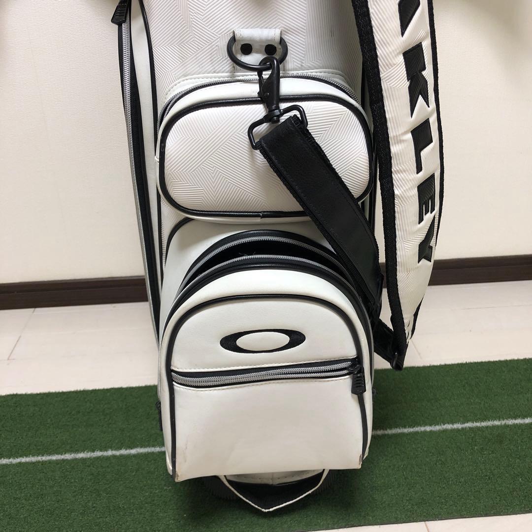 【OAKLEY】オークリースカル柄キャディバック カートタイプ