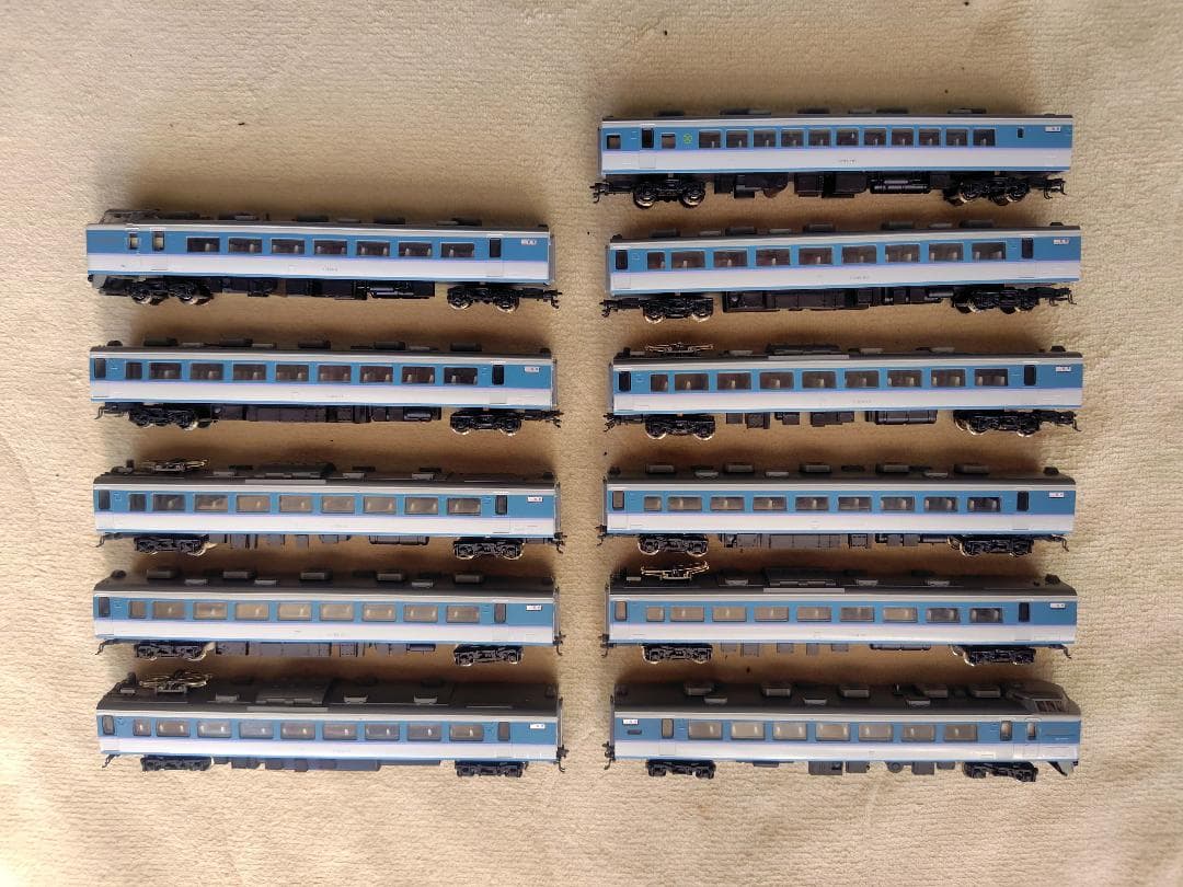 KATO10-426+427 189系あずさニューカラー基本＋増結11両【加工】