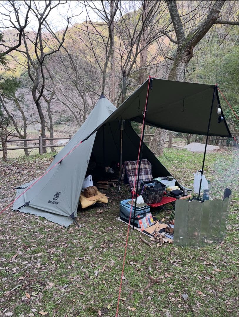 ［美品］OneTigris Northgaze ポリコットンTCワンポールテント