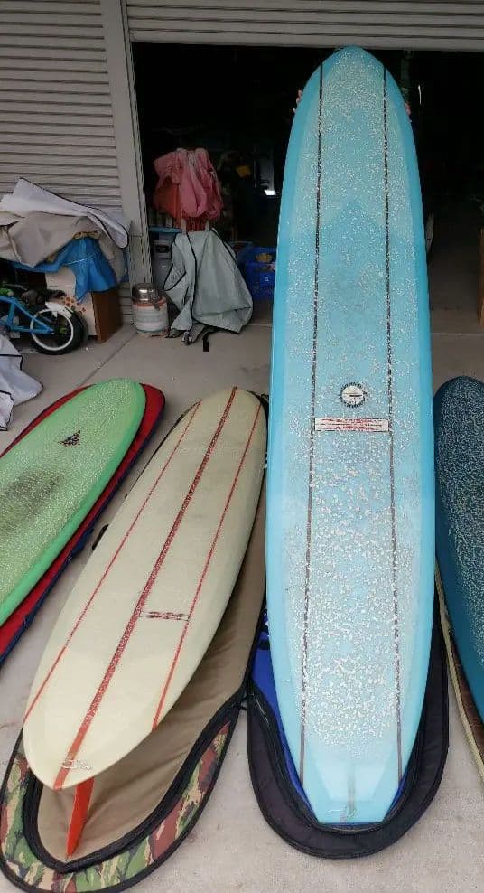 激レアヒンソンレッドフィンクラシックヴィンテージロングボード9'69'4HY-2