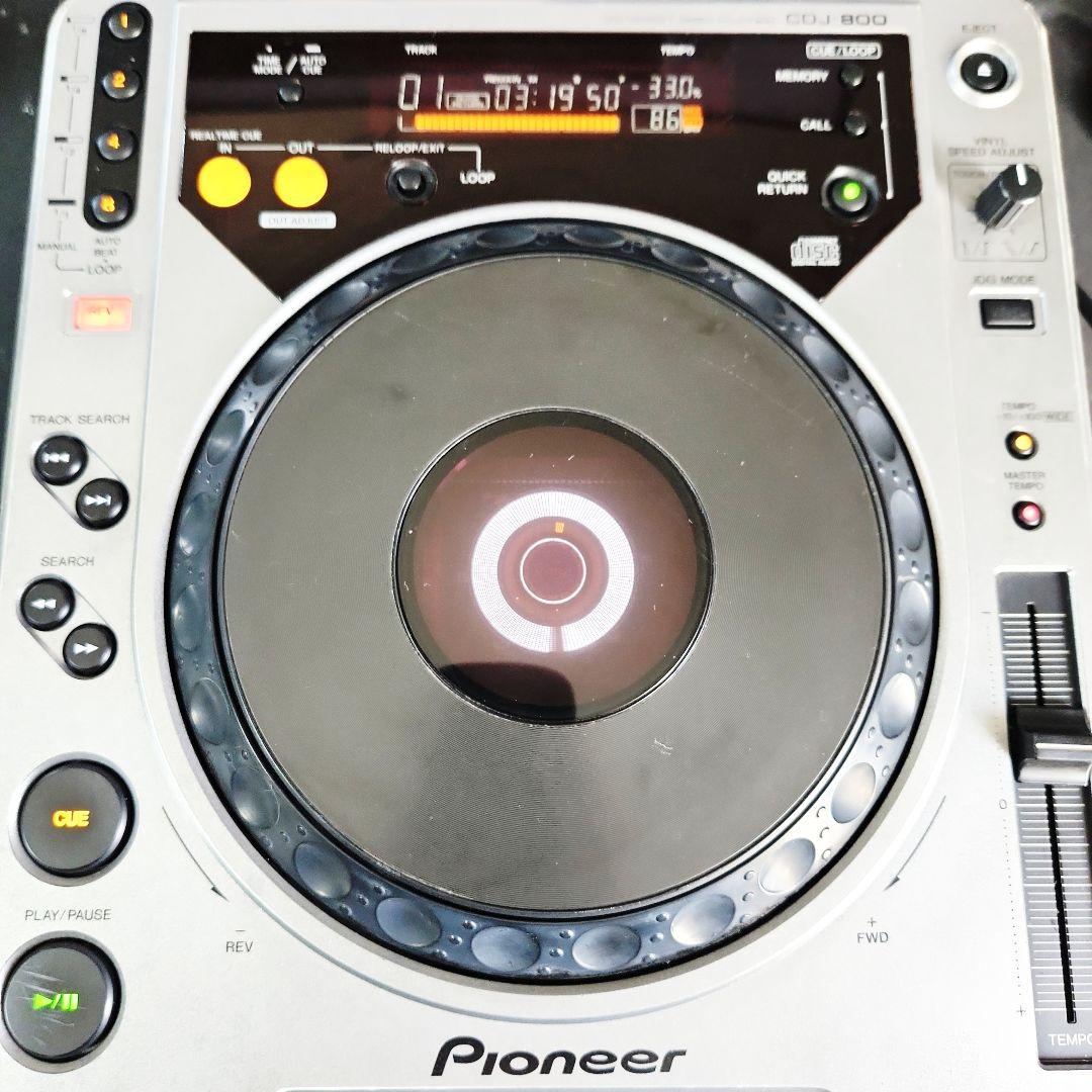 【動作品】Pioneer パイオニア CDJ-800 DJ機材